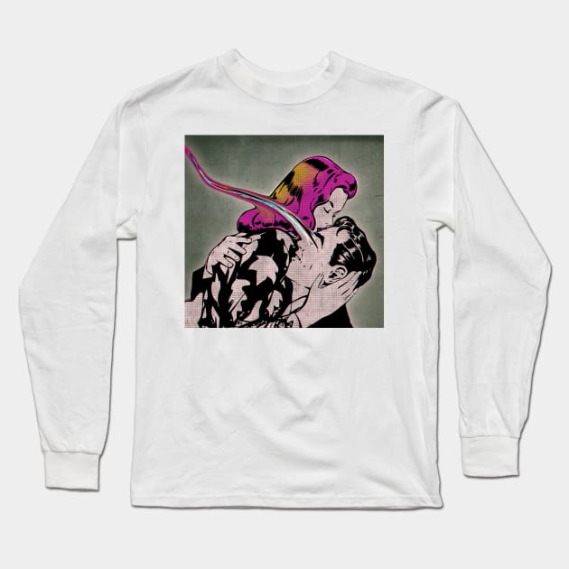 would you die for me, if I say please? Long Sleeve T-Shirt by Michele Rota